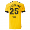 2022-2023 Borussia Dortmund Authentic Home Shirt (BELLINGHAM 22)