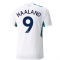 2021-2022 Man City Training Shirt (White) (HAALAND 9)