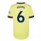 Arsenal 2021-2022 Away Shirt (Ladies) (ADAMS 6)