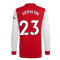 Arsenal 2021-2022 Long Sleeve Home Shirt (ARSHAVIN 23)