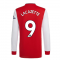 Arsenal 2021-2022 Long Sleeve Home Shirt (LACAZETTE 9)