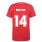 Belgium 2021 Polyester T-Shirt (Red) (MERTENS 14)