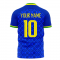 Brazil 2021-2022 Away Concept Football Kit (Fans Culture) (Your Name)