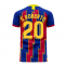 Barcelona 2020-2021 Home Concept Football Kit (Libero) (S ROBERTO 20)