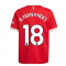 Man Utd 2021-2022 Home Shirt (Kids) (B FERNANDES 18)