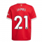 Man Utd 2021-2022 Home Shirt (Kids) (JAMES 21)