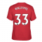 Man Utd 2021-2022 STR Graphic Tee (Red) (WILLIAMS 33)