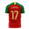 Portugal 2024-2025 Home Concept Football Kit (Airo) (G GUEDES 17)