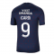 PSG 2021-2022 Pre-Match Training Shirt (Navy) (ICARDI 9)