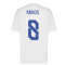 Real Madrid 2021-2022 Training Tee (White-Blue) (KROOS 8)