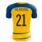 Sweden 2024-2025 Home Concept Football Kit (Airo) (KULUSEVSKI 21)