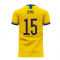 Sweden 2024-2025 Home Concept Football Kit (Libero) (SEMA 15)