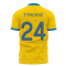 Ukraine 2024-2025 Home Concept Football Kit (Libero) (TYMCHYK 24)