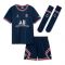 PSG 2021-2022 Little Boys Home Kit (HAKIMI 2)