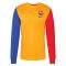 2021-2022 Barcelona LS Ignite Tee (Vivid Orange) (Your Name)