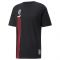 2022-2023 AC Milan FtblCulture Tee (Black) (ROMAGNOLI 13)