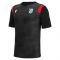 2022-2023 Cardiff Blues Warm Up Poly Dry T-Shirt (Black) (Your Name)