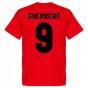 Peru Guerrero 9 Team T-Shirt - Red