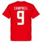 Costa Rica Campbell 9 Team T-Shirt - Red