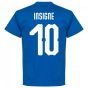 Italy Insigne 10 Team T-Shirt - Royal