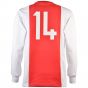 Ajax 1970s No. 14 Retro Football Shirt