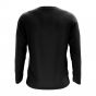 Burkina Faso Core Football Country Long Sleeve T-Shirt (Black)