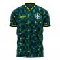 Brazil 2024-2025 Third Concept Football Kit (Libero) (RONALDO 9)