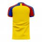 Romania 2024-2025 Home Concept Football Kit (Libero) (Your Name)