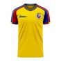 Romania 2024-2025 Home Concept Football Kit (Libero) (Your Name)