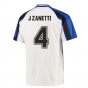 1996 Inter Milan Away Shirt (J ZANETTI 4)