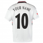1999 Manchester United Away Football Shirt (Your Name)