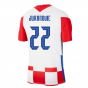 2020-2021 Croatia Home Nike Football Shirt (JURANOVIC 22)