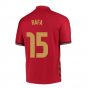 2020-2021 Portugal Home Nike Football Shirt (RAFA 15)