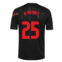 2020-2021 Portugal Pre-Match Training Shirt (Black) - Kids (N.MENDES 25)