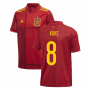 2020-2021 Spain Home Adidas Football Shirt (Kids) (KOKE 8)