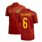 2020-2021 Spain Home Adidas Football Shirt (M LLORENTE 6)