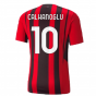 2021-2022 AC Milan Authentic Home Shirt (CALHANOGLU 10)