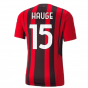 2021-2022 AC Milan Authentic Home Shirt (HAUGE 15)