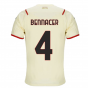 2021-2022 AC Milan Away Shirt (Kids) (BENNACER 4)