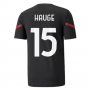 2021-2022 AC Milan Pre-Match Jersey (Black) (HAUGE 15)