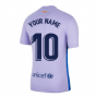 2021-2022 Barcelona Away Shirt (Kids) (Your Name)