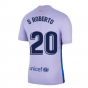 2021-2022 Barcelona Away Shirt (S.ROBERTO 20)