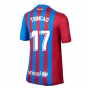 2021-2022 Barcelona Home Shirt (Kids) (TRINCAO 17)