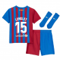 2021-2022 Barcelona Infants Home Kit (LENGLET 15)