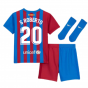 2021-2022 Barcelona Infants Home Kit (S.ROBERTO 20)