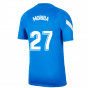 2021-2022 Barcelona Training Shirt (Blue) (MORIBA 27)