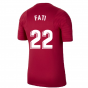 2021-2022 Barcelona Training Shirt (Noble Red) (ANSU FATI 10)