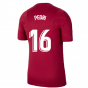 2021-2022 Barcelona Training Shirt (Noble Red) (PEDRI 16)