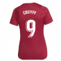 2021-2022 Barcelona Training Shirt (Noble Red) - Womens (CRUYFF 9)