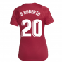 2021-2022 Barcelona Training Shirt (Noble Red) - Womens (S.ROBERTO 20)